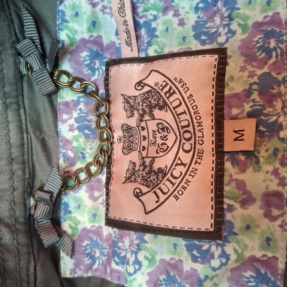 Juicy Couture military style jacket Size Med - Picture 6 of 9